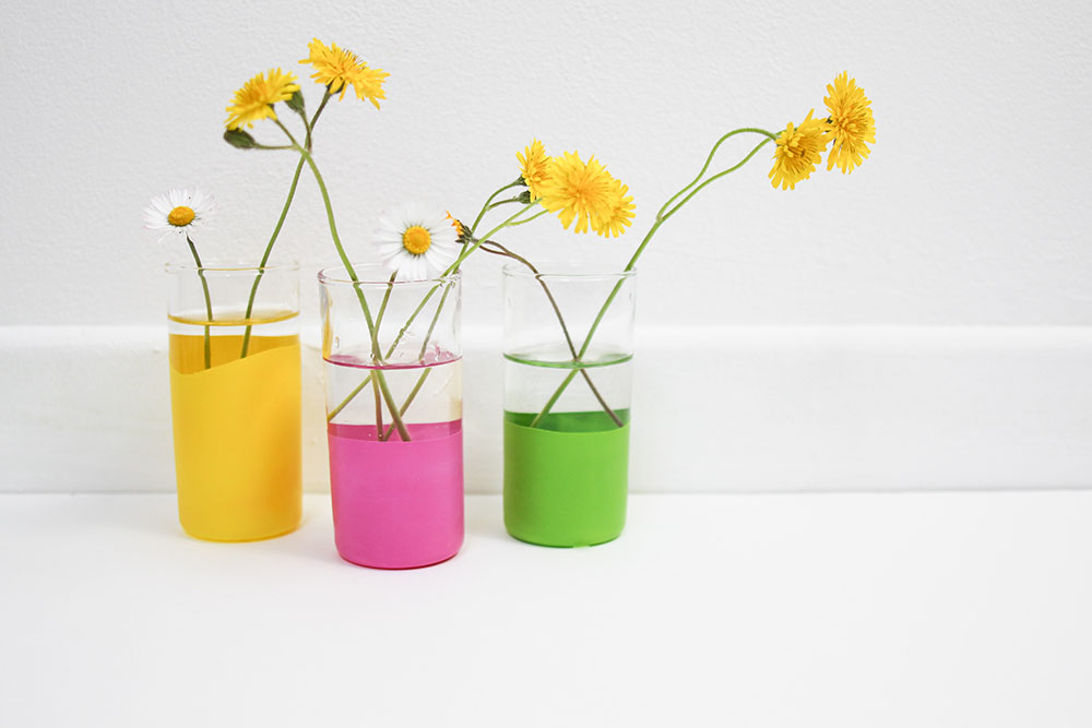 3 petits vases DIY hyper faciles à faire