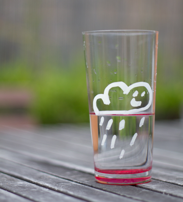 DIY : les verres « Nuages » décorés au Posca