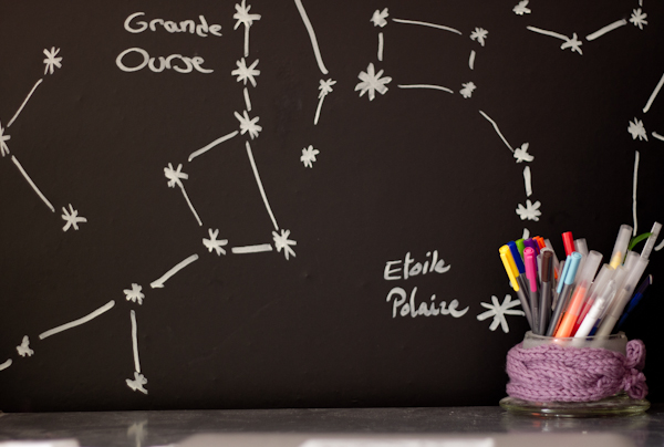 DIY : le mur « Bonne étoile »