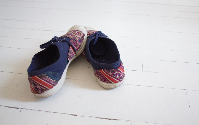 DIY : mes Bensimon brodées (en 20 min chrono)