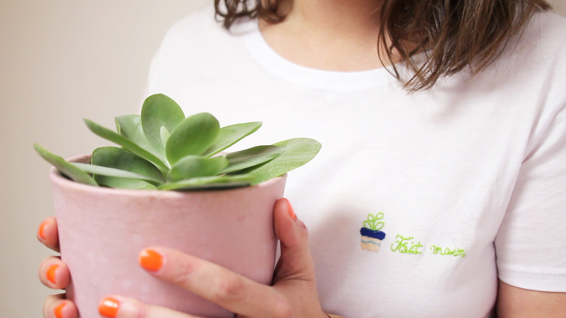 DIY : broder un tee-shirt