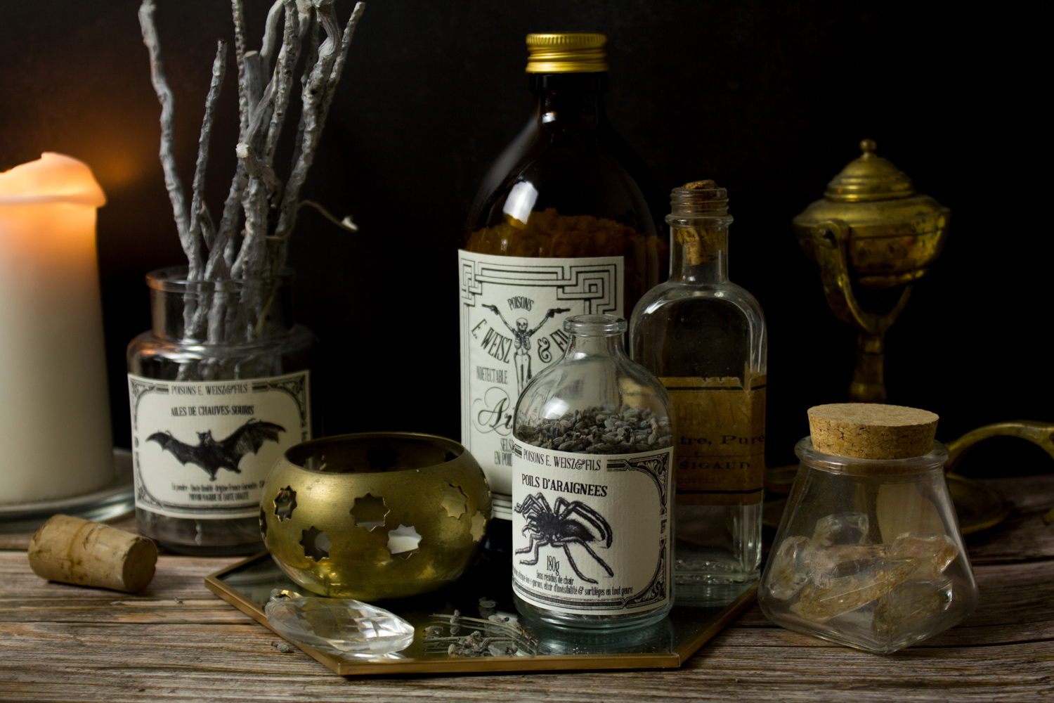 Halloween : mes étiquettes pour potions magiques et poisons en tout genre