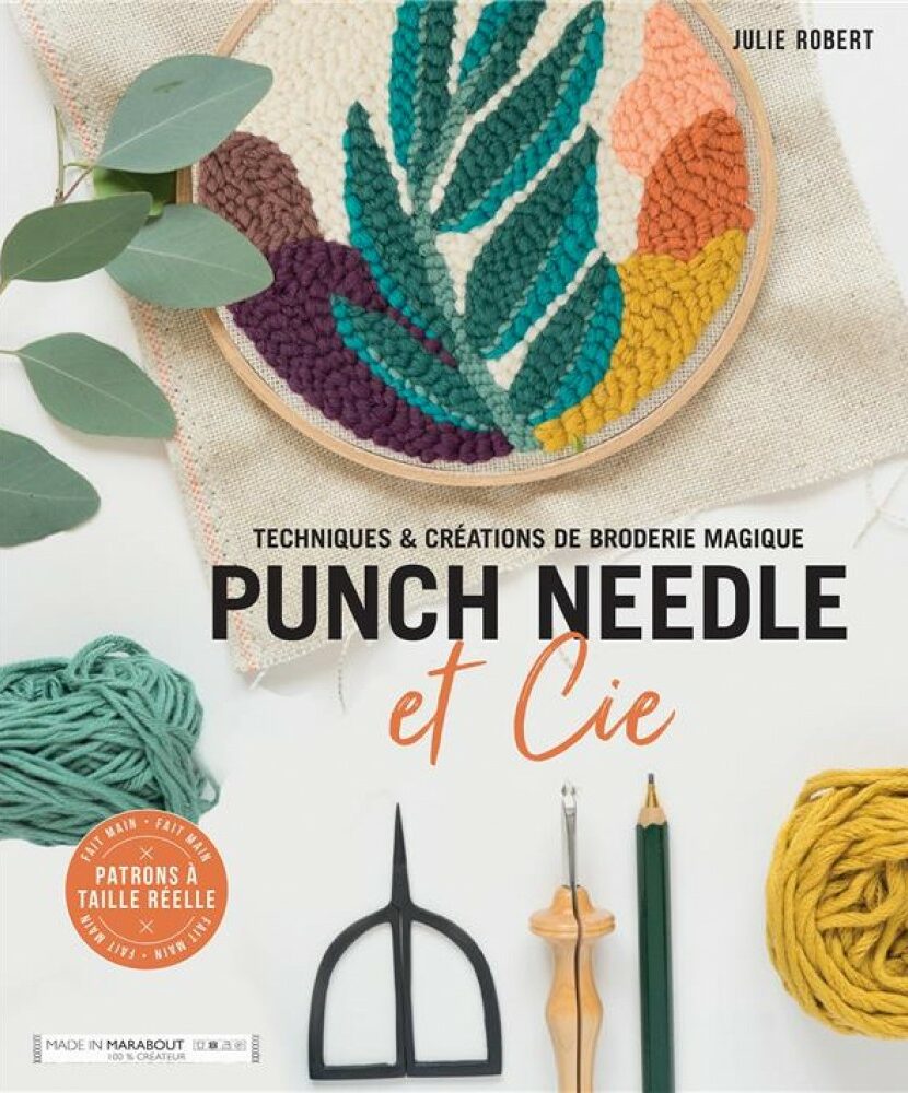 Livre "Punch needle et cie" de Julie Robert