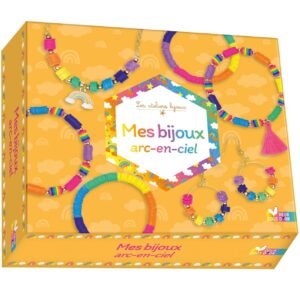Coffret DIY Mes bijoux Arc-en-ciel