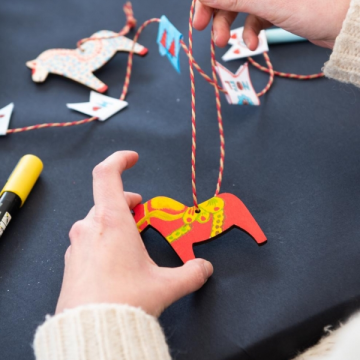 Conception et animation d’ateliers créatif de Noël pour la mairie de Bagnolet