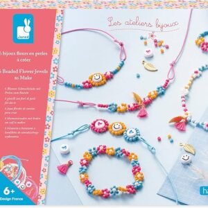 Coffret 6 Bijoux Fleurs à Créer en Perles de Rocaille