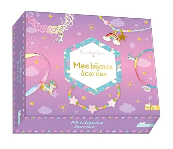 Coffret DIY Mes bijoux licornes
