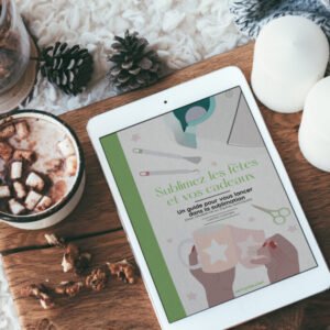 E-book "Sublimez vos fêtes", ton guide complet pour débuter la sublimation
