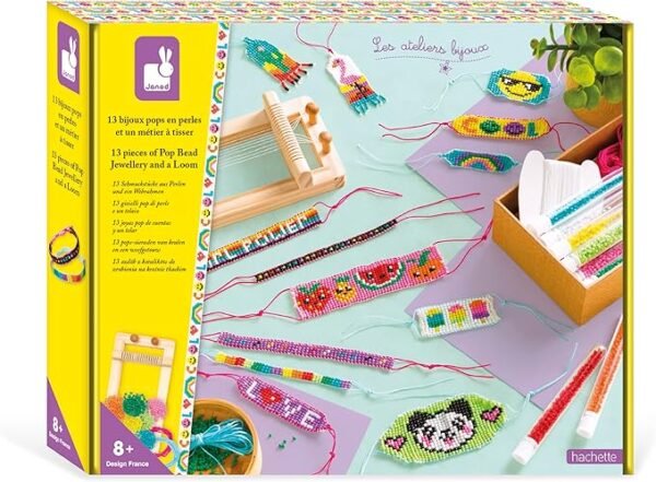 Coffret tissage de perles "Bijoux Pops"