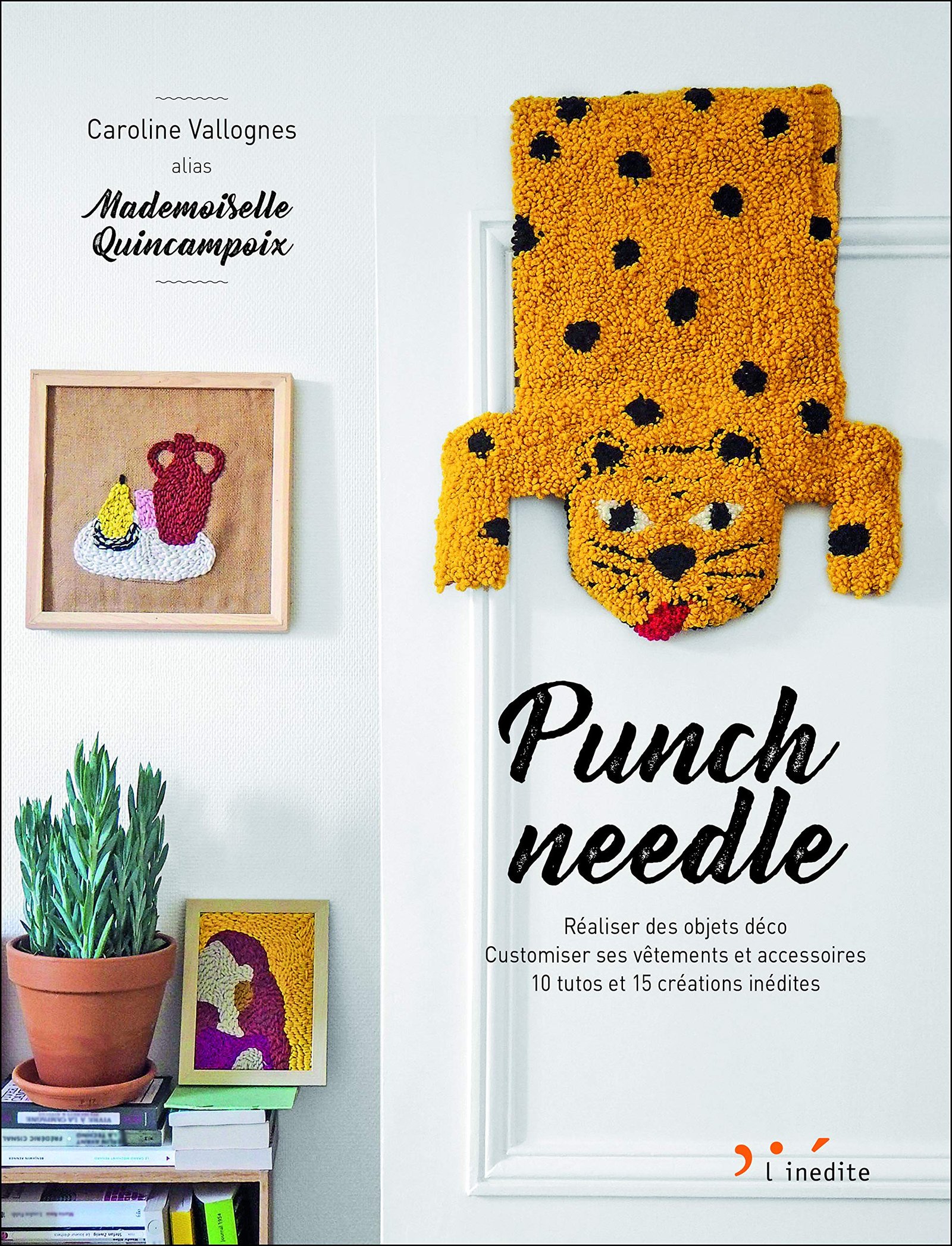 livre Punch needle de Caroline Vallognes